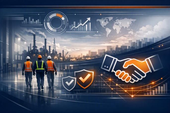 HMS industrial workforce and client partnership